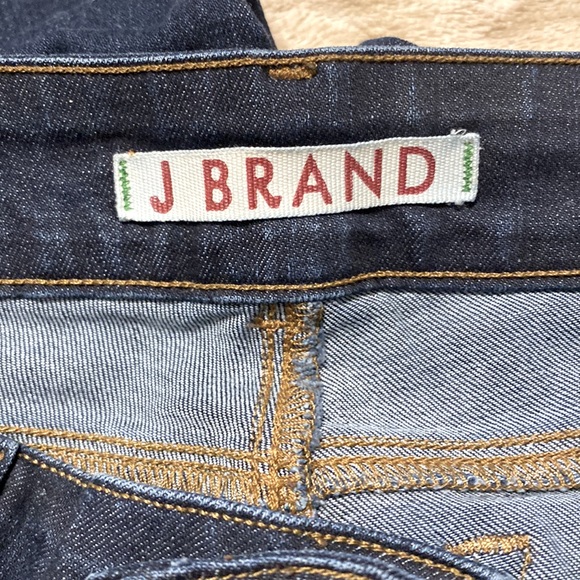 Vintage J Brand Pure Lovestory Dark Wash Flare Bell Bottom Jeans Size 27 - Picture 6 of 13